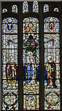 SK7371 : Memorial window, St Nicholas' church, Tuxford by Julian P Guffogg