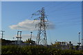 Pylon and sub station