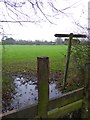 Crossing footpaths near Little Gillmans Farm