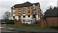 Modern apartment blocks in St Anne