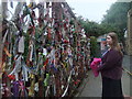 Cross Bones graveyard gate, looking SE