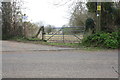 Farm gateway, Hewish Lane