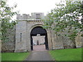 The entrance to Jedburgh Old Jail