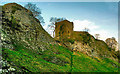 SK1482 : Peveril Castle by Brian Frost