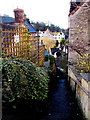 Footpath descending from Old Bristol Road, Nailsworth