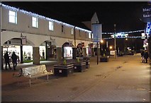 NS5574 : Christmas lights, Main Street, Milngavie by Richard Sutcliffe