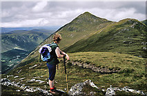 NH2753 : On the summit of Creag Ruadh by Walter Baxter