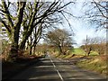 Crossroads above Blagdon Hill