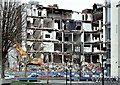 J3374 : The Orpheus Building (demolition), Belfast - December 2015(7) by Albert Bridge