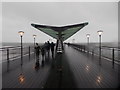 SZ1191 : Boscombe: a windy, drizzly Christmas walk on the pier by Chris Downer