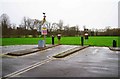SO8071 : Ticket machines etc. at Riverside Meadows Overflow Car Park, Stourport-on-Severn by P L Chadwick