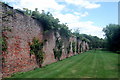SE3467 : Garden wall, Newby Hall by Bill Harrison