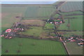 Earthworks and ridge and furrow north of Covenham: aerial 2015