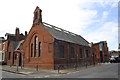 NY4056 : Church Hall at Strand Road / Compton Street junction by Roger Templeman