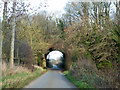 Old railway bridge over Pett Bottom Road