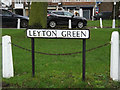 Leyton Green sign