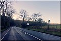 Junction of Rivelin Valley with the A57 Snake Road ahead