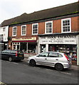 Ideal Carpets and the Stock Exchange dress agency, Newent