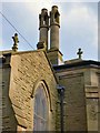 Flowery Field Church chimneys