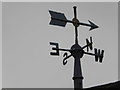 Weathervane by bridleway