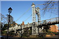 SJ4066 : Queen's Park Suspension Bridge, Chester by Jeff Buck