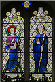 SK8976 : Stained glass window, St Botolph's church, Saxilby by Julian P Guffogg