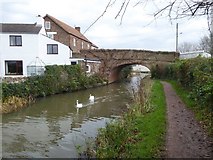 ST2725 : The canal bridge at Creech St Michael by David Smith