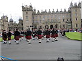 Pipes and Drums at Floors Castle Kelso