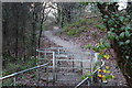 Footpath to Blackwood Road, Pontllanfraith