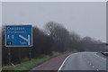 H9360 : M1 eastbound towards junction 12 by Ian S