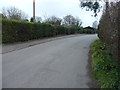 Looking south-southwest along Mill Lane