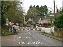 SK9804 : Ketton level crossing (1) by Alan Murray-Rust