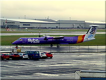 J3775 : Fly-Be plane, Belfast by Kenneth  Allen