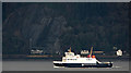 MV Argyle passing Bullwood Quarry