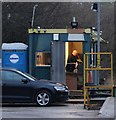 Security hut Daneshill Landfill Site