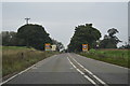 Entering Buckland on the A10