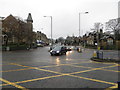 Oak Lane at its junction with Manningham Lane and Keighley Road