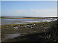 SZ8795 : Rising tide in Pagham Harbour by Hugh Venables
