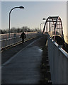 TL4762 : Sunlit cycle bridge by John Sutton