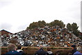 Scrap metal on Irwell Park Wharf