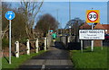 Footbridge across Queniborough Brook