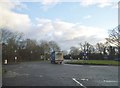 Roundabout on Barnet Lane, Borehamwood