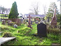 Graves at Church of St Ystyffan, Llansteffan