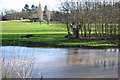 SP2965 : Sunshine on the floodplain to end the year, Myton, southeast Warwick by Robin Stott