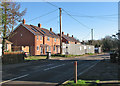 Whittlesford: new houses on Newton Road