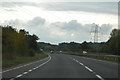 Transmission lines crossing the A10