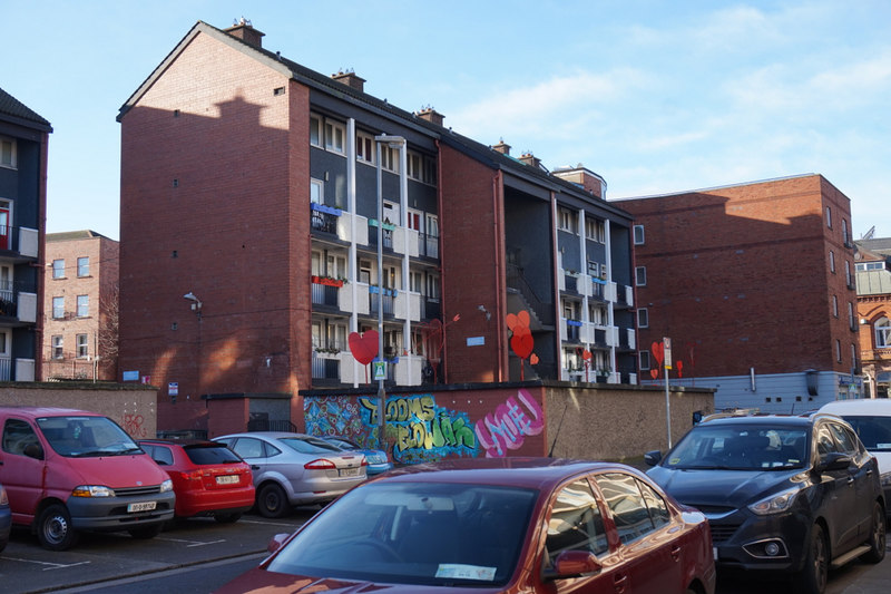 Flats on Aungier Lane, Dublin © Ian S Geograph Ireland