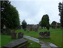 SP5621 : St Mary, Chesterton: churchyard (c) by Basher Eyre