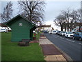 Bus stop and shelter on Darlington Road, Heighington