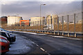 Security fence at Sullom Voe Terminal